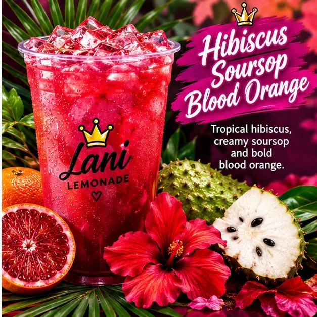 Hibiscus Soursop Blood Orange — 34oz