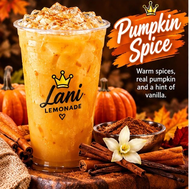 Pumpkin Spice Lemonade — 34oz