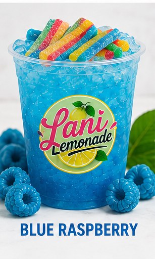 Blue Raspberry Lemonade — 34oz