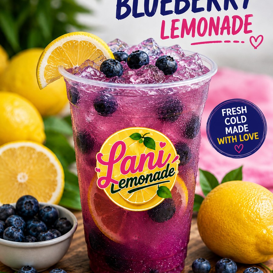 Blueberry Specialty Lemonade — 34oz