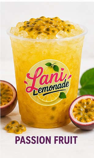 Passion Fruit Lemonade — 34oz