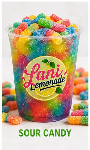 Sour Candy Lemonade — 34oz